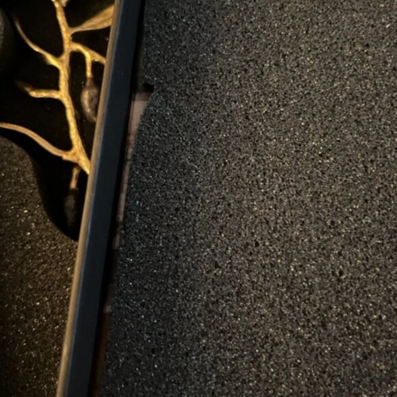 Michael Aram NIB Olive Branch Wine Stopper Gold Nickel Black Enamel - Picture 9 of 15